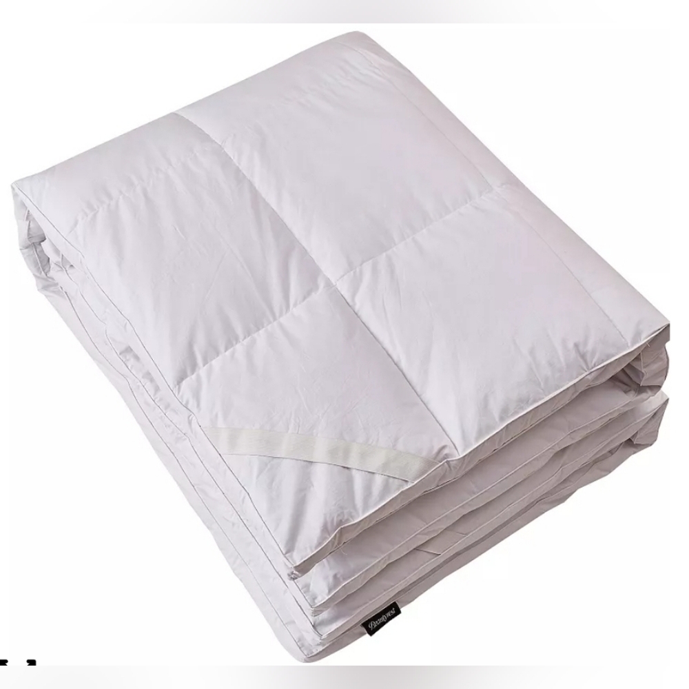Beautyrest 3" Soft 100% Cotton Top Featherbed Queen